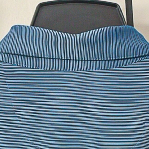 Greg Norman Men’s ML75 Polo BLUE - Picture 4 of 4